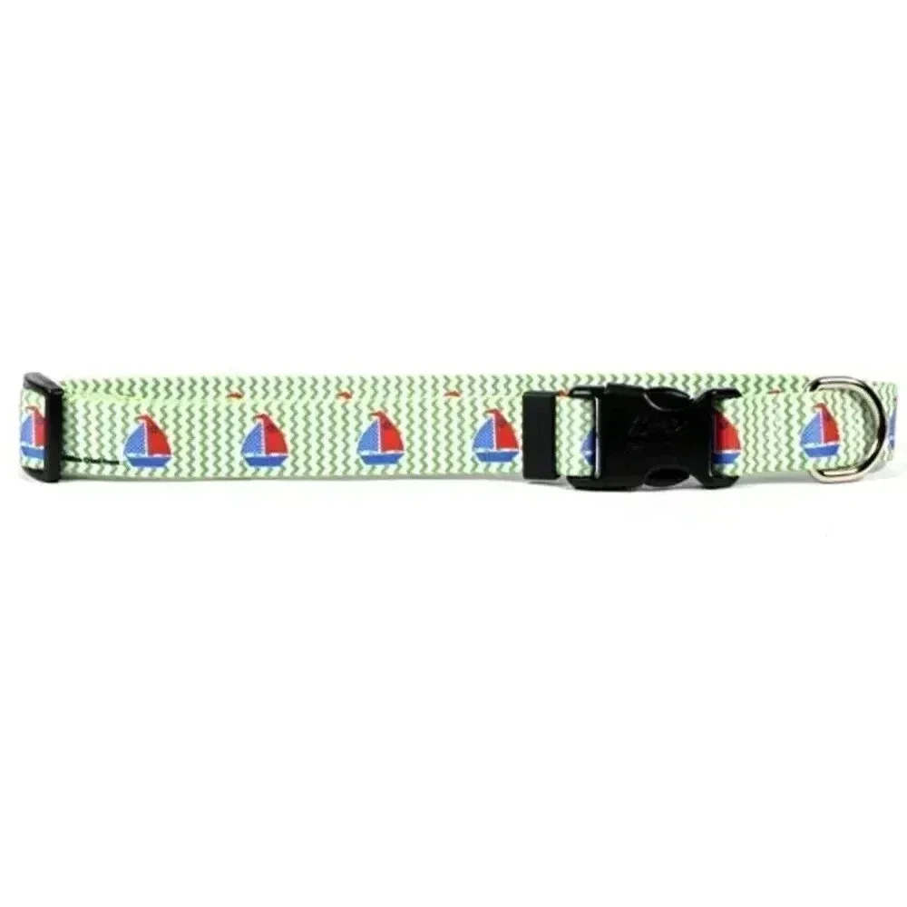 Yellow Dog Design Toy Boats Dog Collar-Size X-Small -3/8 inch Wide and fits Neck